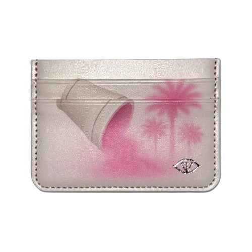 White Lean-Cardholder